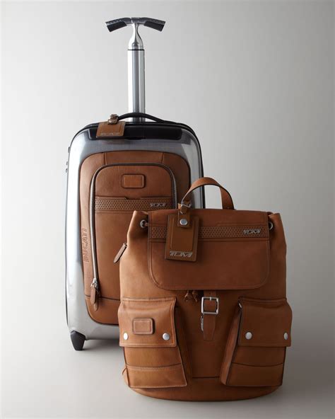 men's luggage set with backpack.